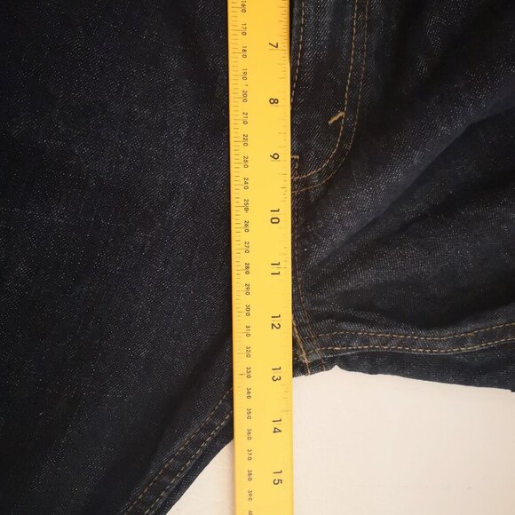 Signature by Levi Strauss Men's Size 40/30 Dark Wash Straight Leg Jeans - Picture 12 of 13